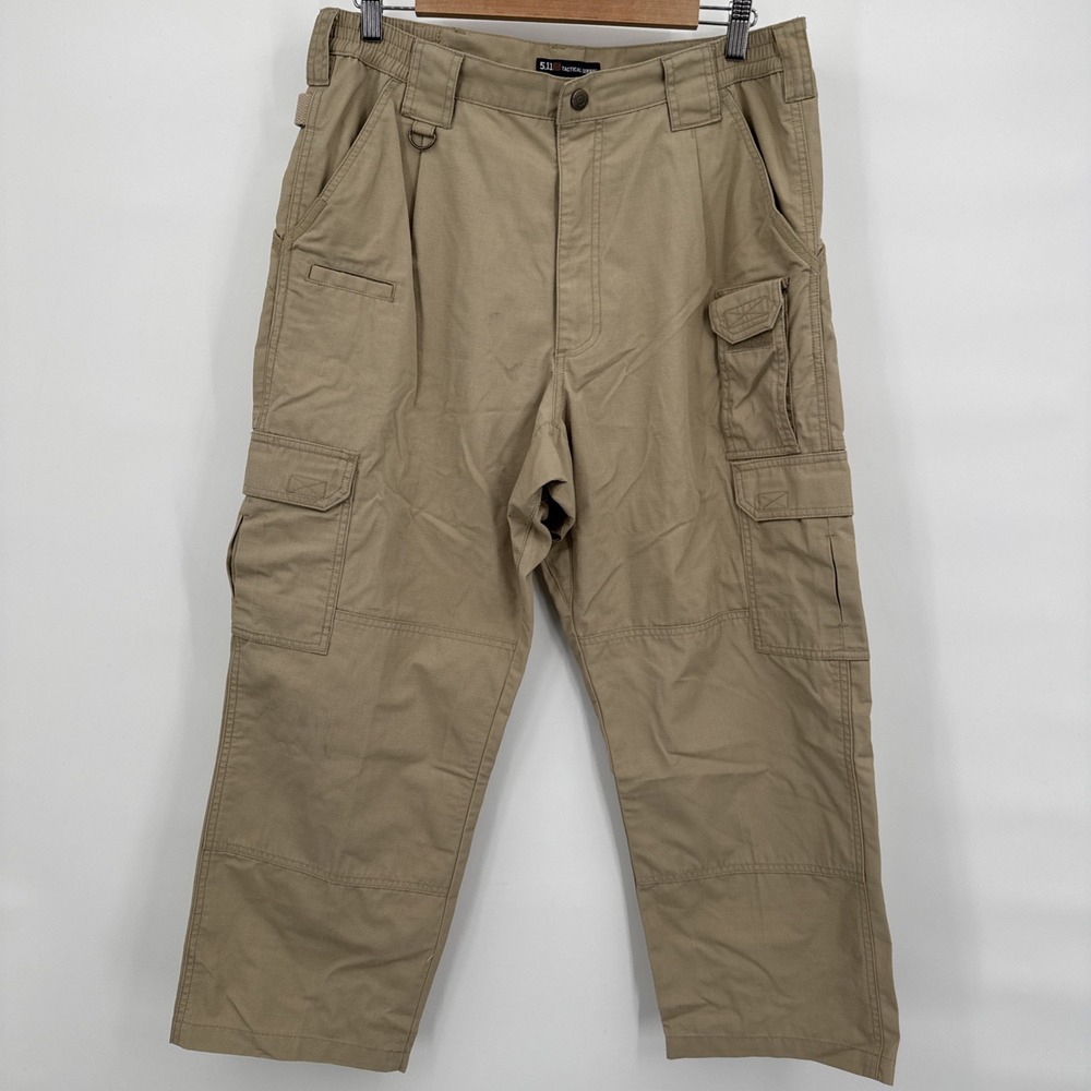 511 Tactical Pants Mens 34x 26 Khaki Taclite Pro Lightweight Ripstop Cargo Work